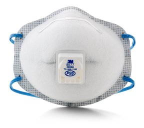 3M™ Particulate Respirator 8577, P95, with Nuisance Level Organic Vapor Relief 80 EA/Case #70070757946